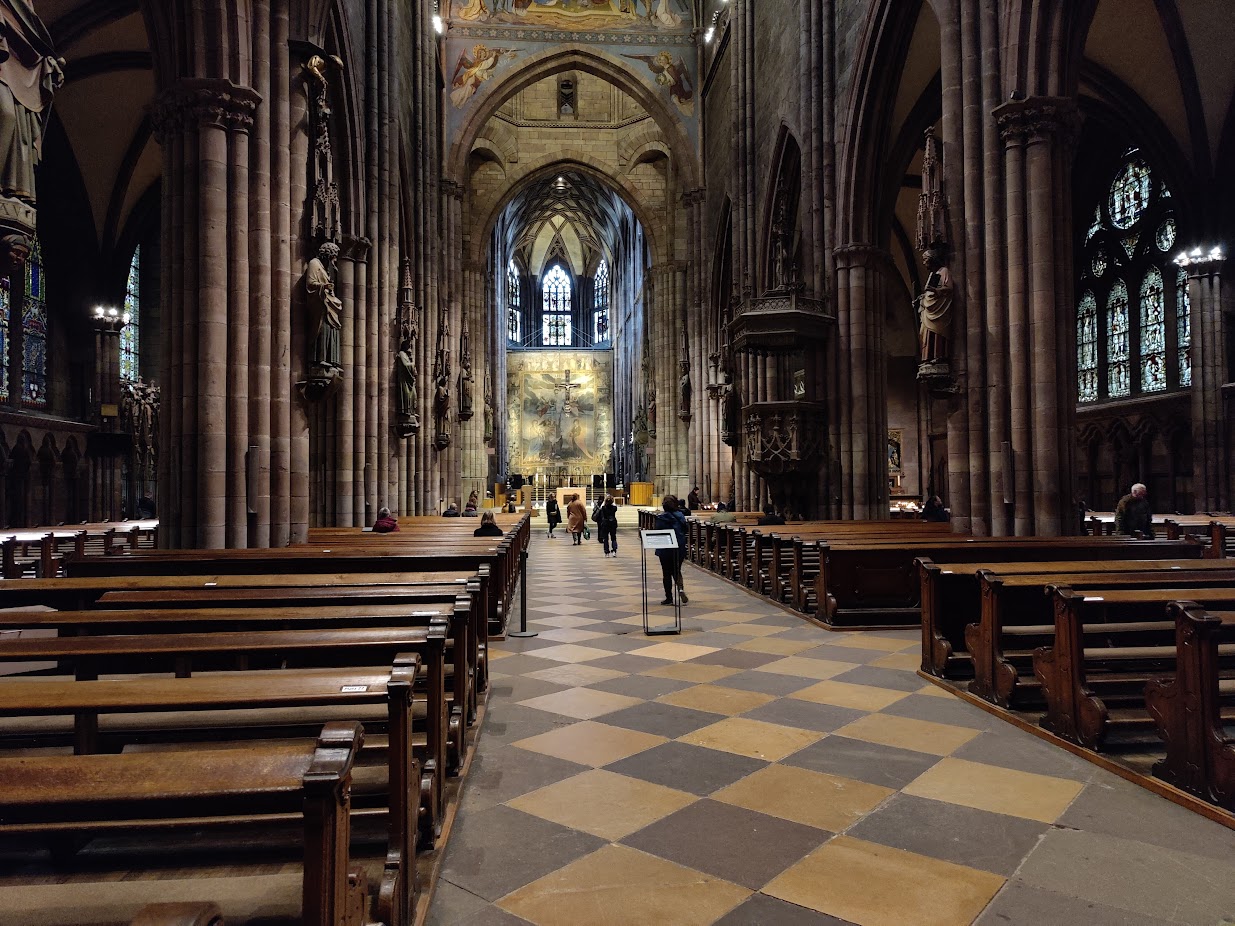 The cathedral from the inside