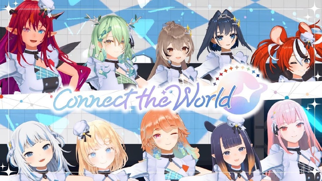 hololive English 1st Concert -Connect the World- Original Song MV Premieres and Digital Release