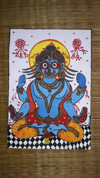 Handpainted Jagannath Painting