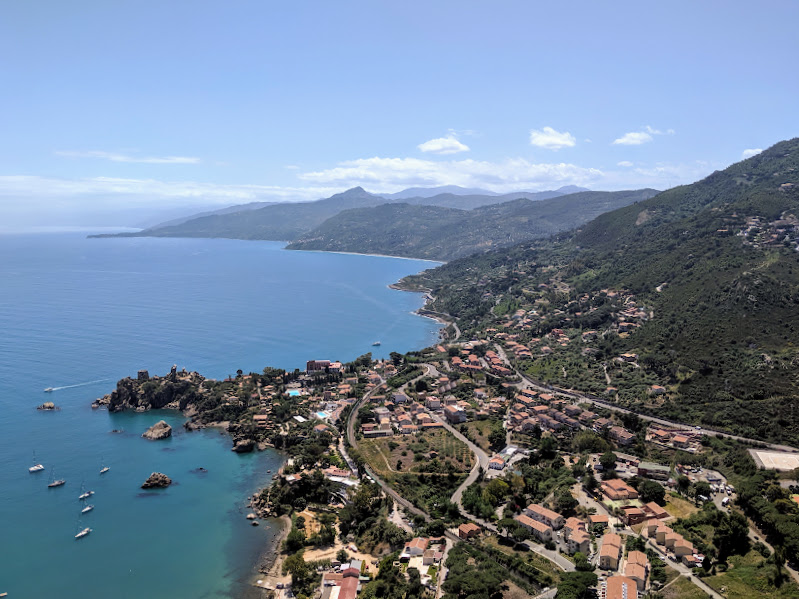 The view from Rocca di Cefalù