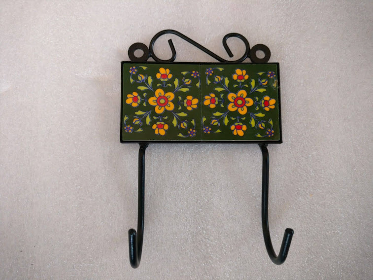 Handmade Tile Hanger for Home Decor