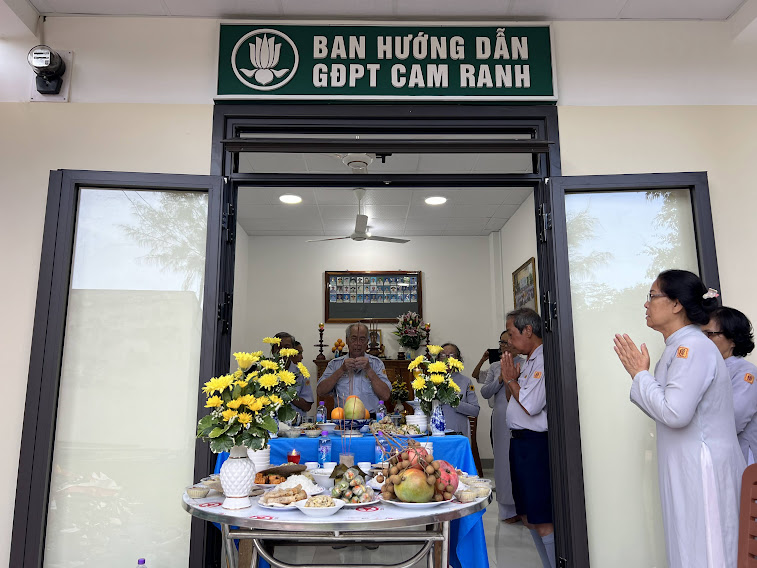 Lạc thành Văn phòng Ban Hướng dẫn GĐPT Cam Ranh