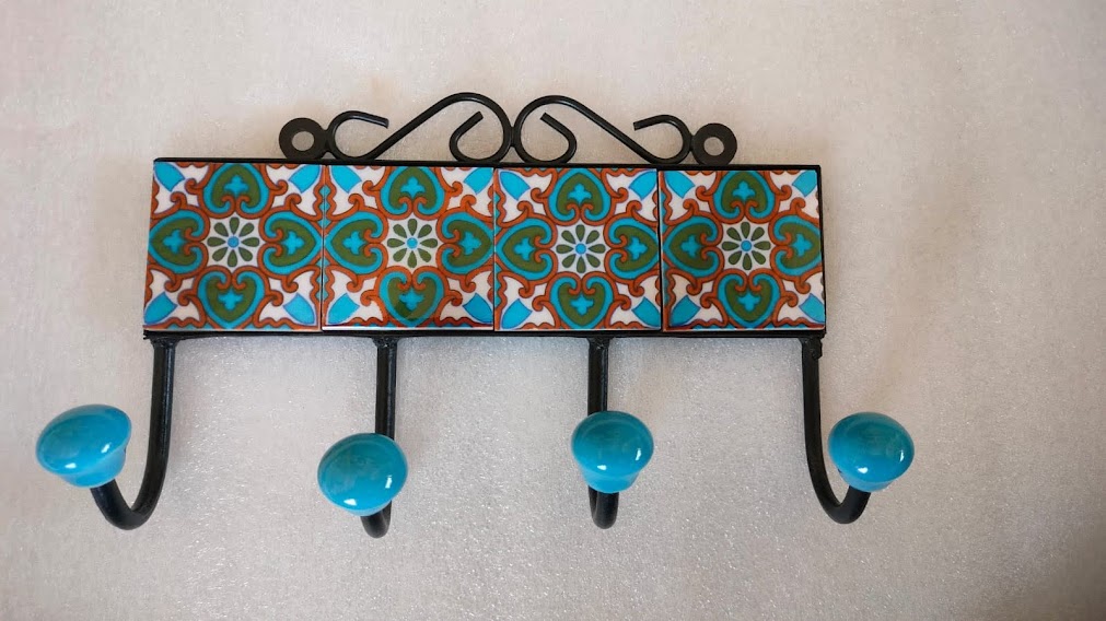 Handmade Tile Hanger for Home Decor