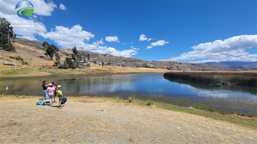 LAGUNA WILCACOCHA con NIÑOS - CORDILLERA NEGRA