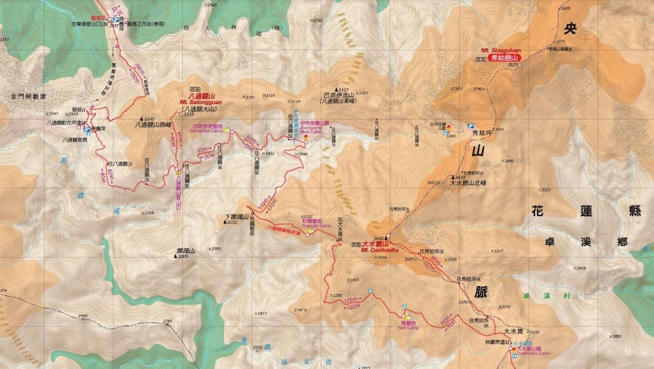 2023_八通關越道路 之 觀高工作站~大水窟山屋