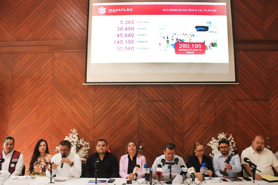 Operativo Semana Santa segura 2023 con resultados positivos en Mazatlán