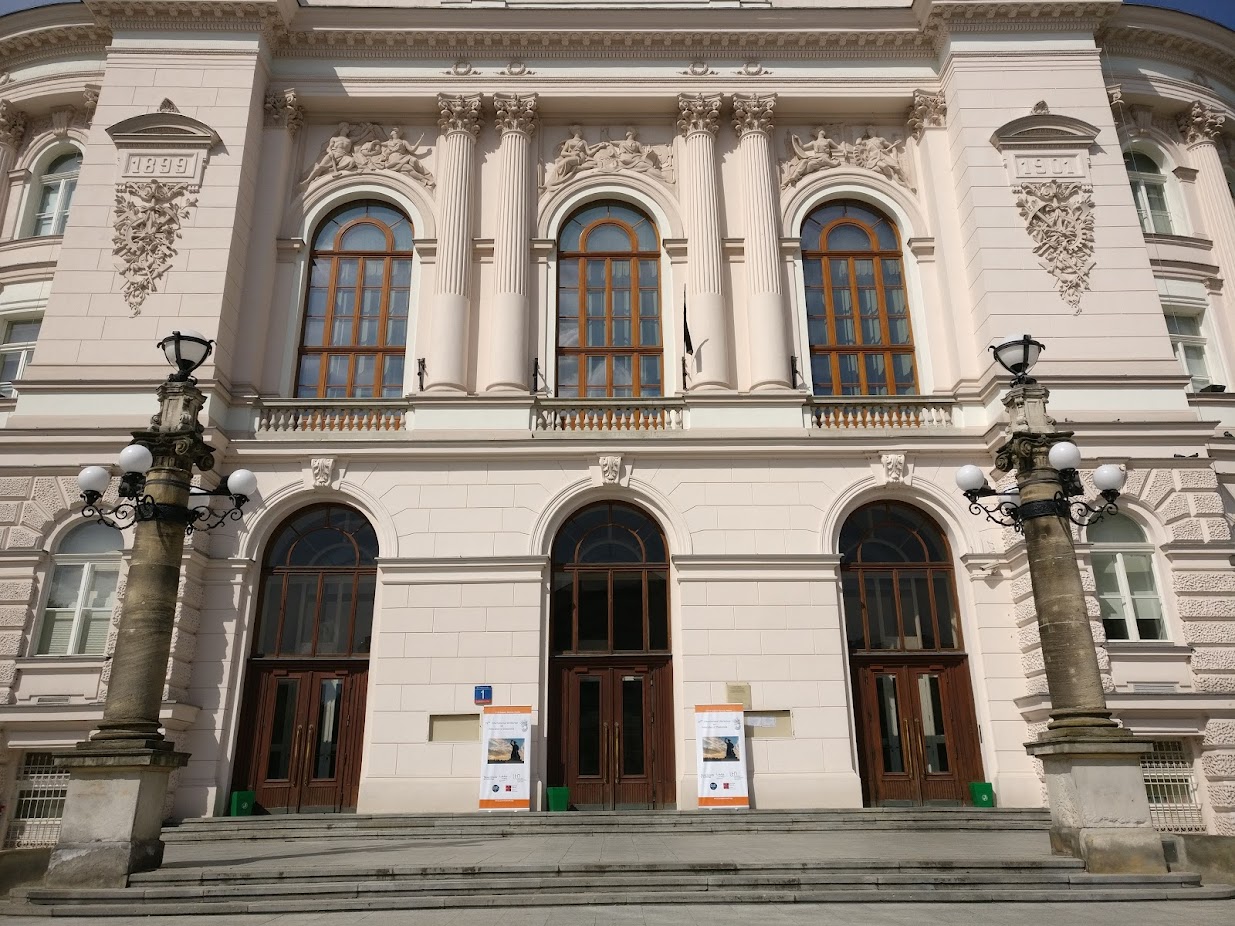 Entrance of the Warsaw University of Technology