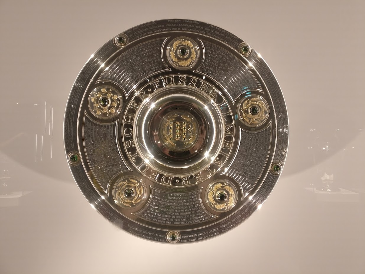 The Bundesliga trophy