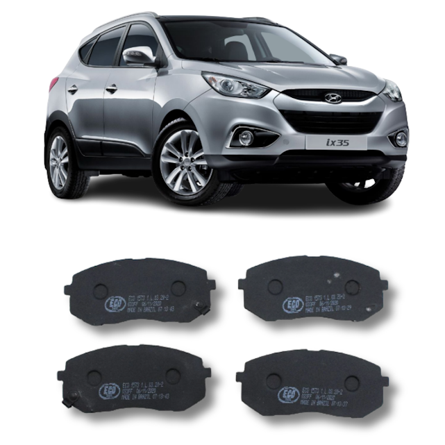 Pastilha Freio Dianteiro Ix35/sportage/cerens - Eco1573