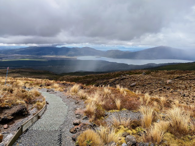 Tongariro Alpine Crossing Lake Rotoaira and Lake Taupo