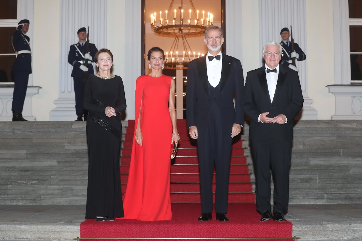 King Felipe VI and Queen Letizia of Spain attended a State Banquet in Germany