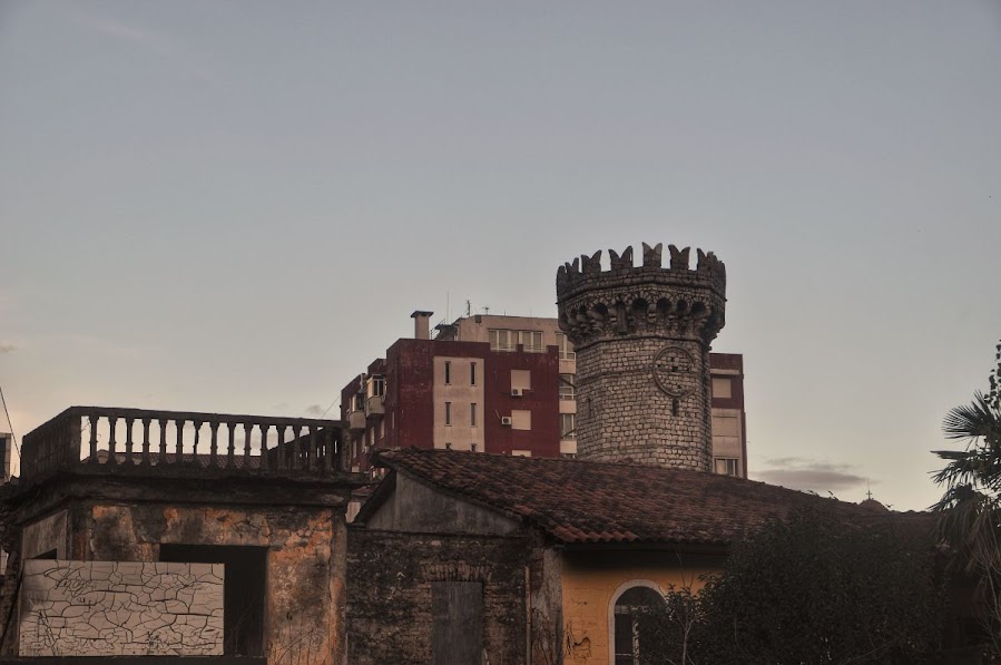 Rozafa Castle in Shkoder city, Albania