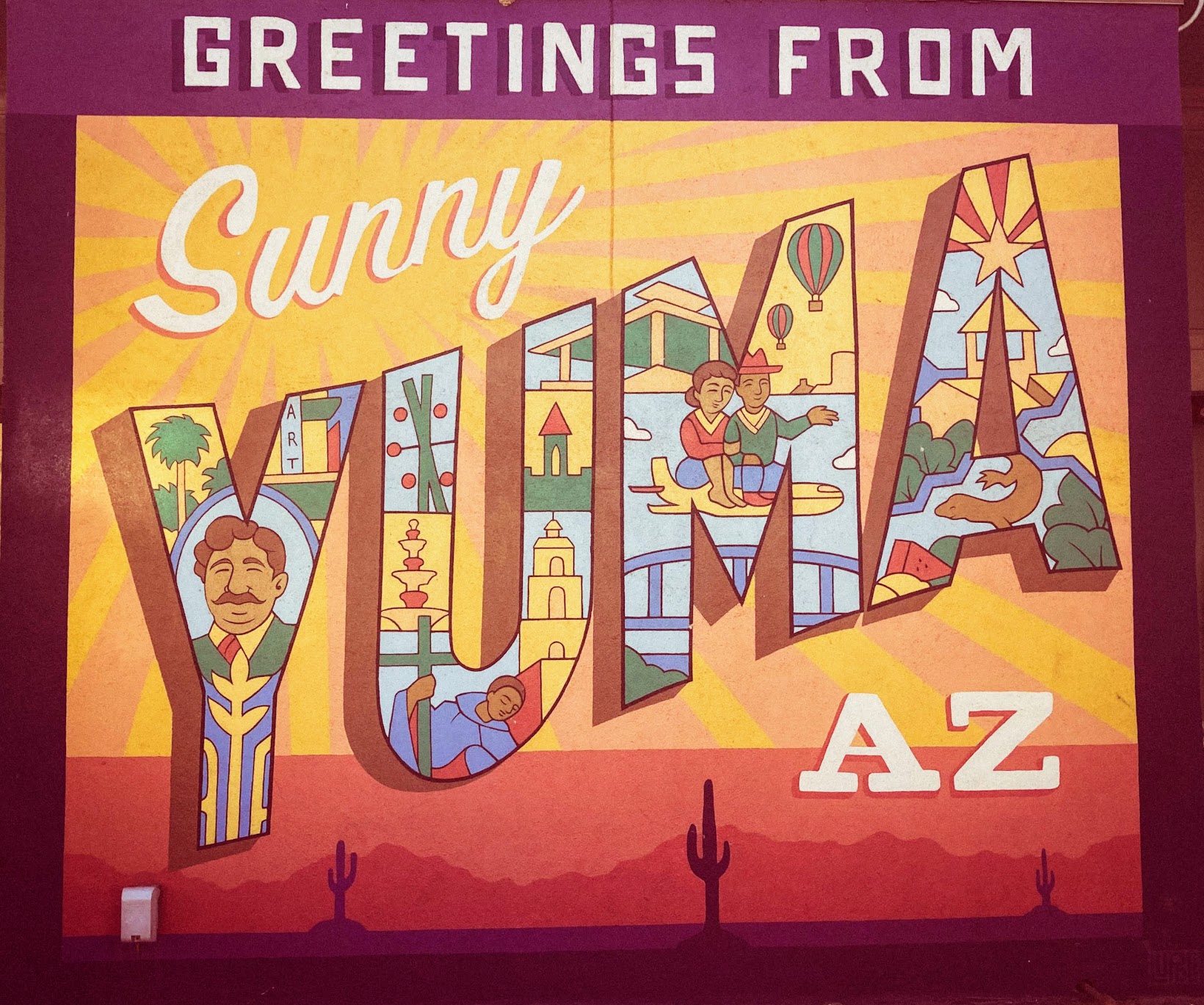 Yuma mural