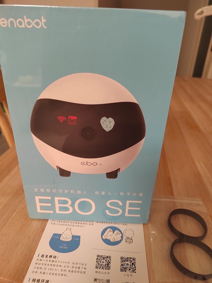 Robot camera thông minh giữ nhà 1080P Enabot EBO SE