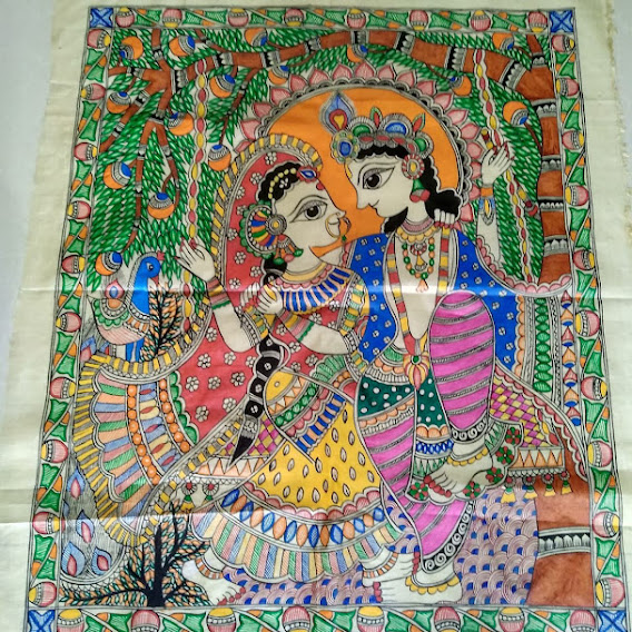 Radha Krishna Traditional Art Paintings For Home D?cor