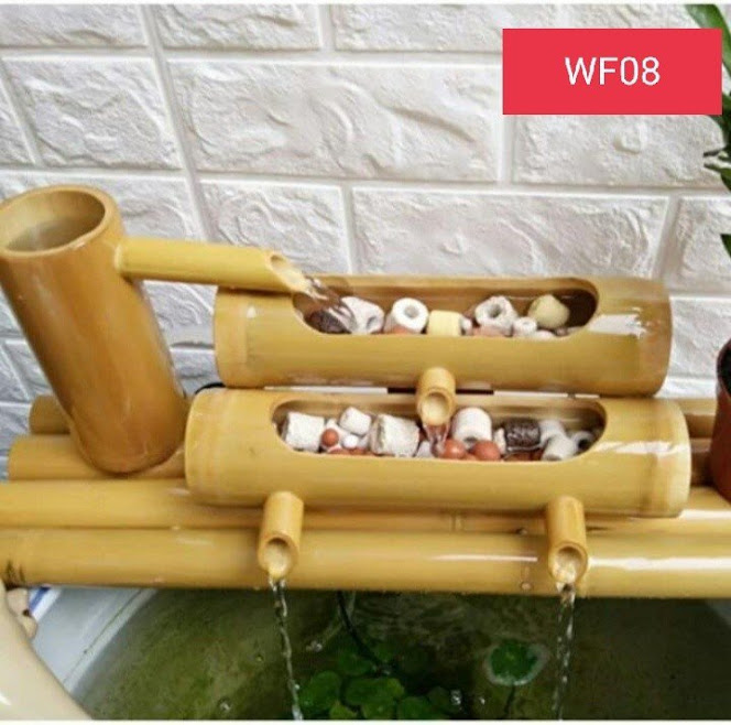 Handcrafted Bamboo Fountain for Home and Garden Decor