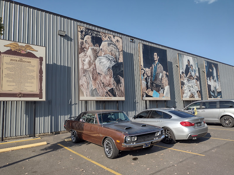 Fresque Silverton - The Four Freedoms