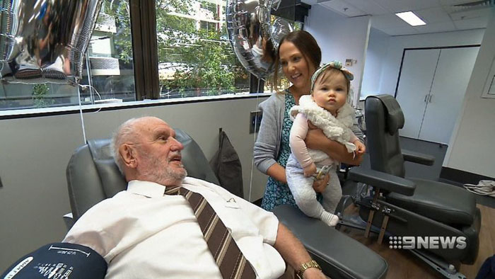 “Man With The Golden Arm” Whose Blood Saved The Lives Of 2.4 Million Babies Makes His Final Donation