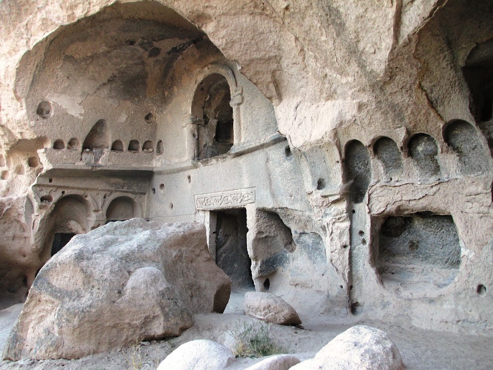 Turquía y dos de sus perlas: la Capadocia y Estambul - Blogs de Turquia - 17/10 CAPADOCIA: Ciudad subterránea de Kaymakli, Valle Ilhara, Monasterio Selime (27)