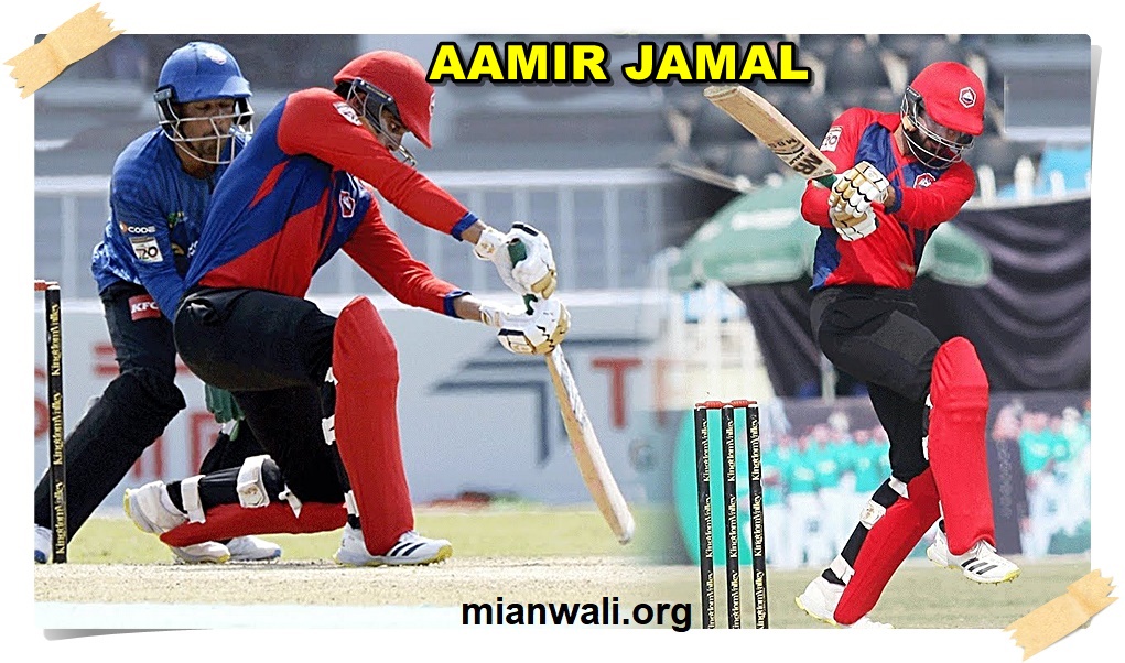 AAMIR JAMAL-CRICKETER