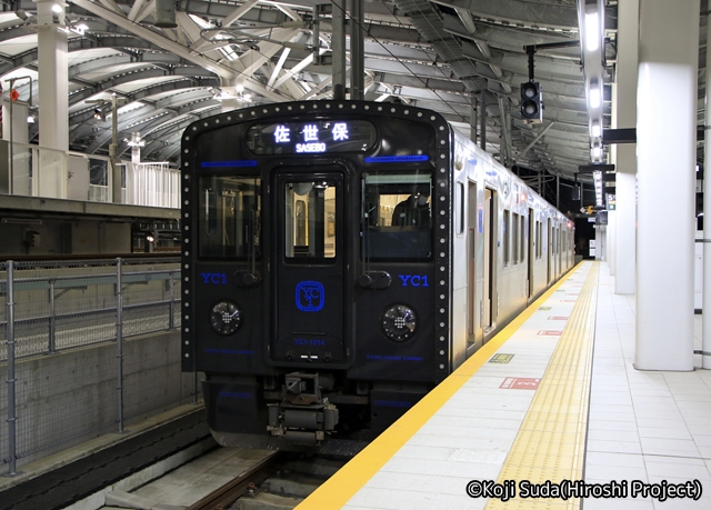 JR九州　YC1系　長崎駅にて