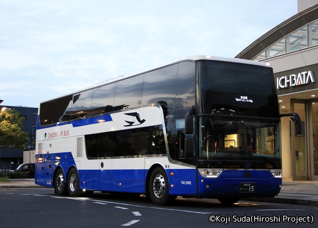 中国JRバス「スサノオ号」　740-21902　JR出雲市駅にて