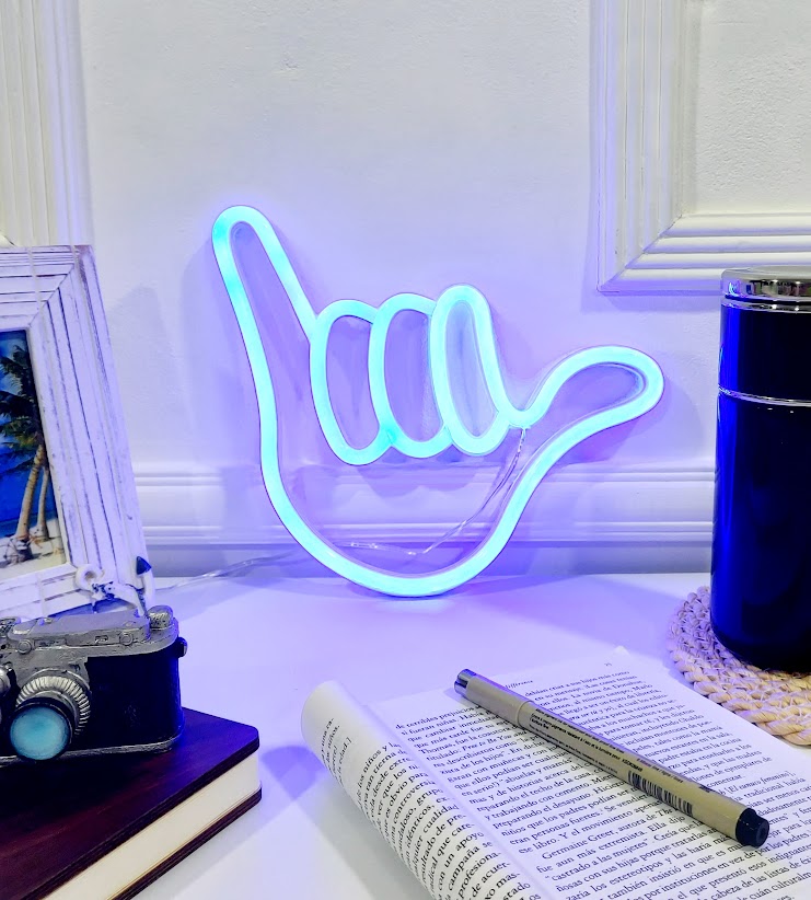 LED decorativa alámbrica USB y bateríadiseño de mano