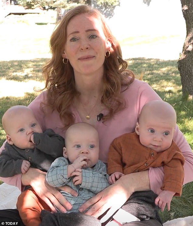 46-Year-Old Mom Gives Birth To Identical Triplets She Conceived Naturally 