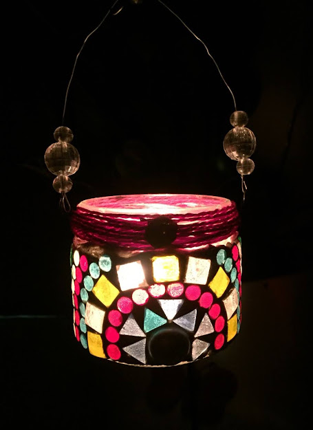 Mason Jar Hanging Tealight Holder