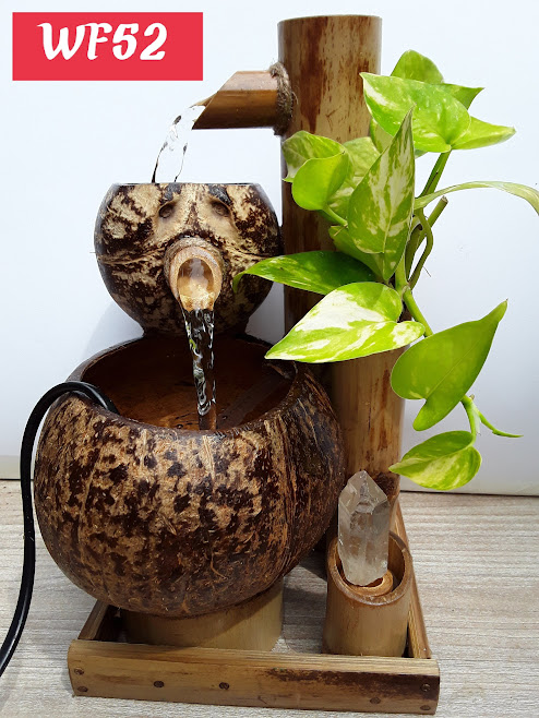 Handcrafted Bamboo Fountain for Home and Garden Decor