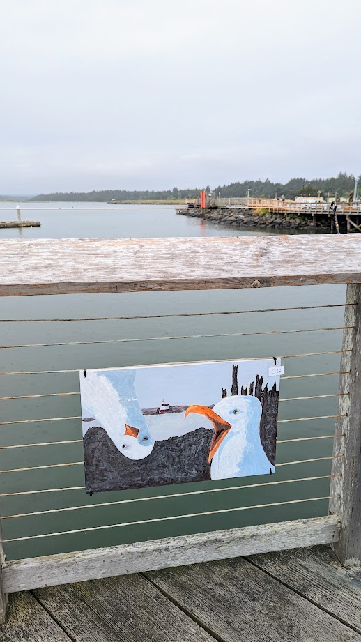 Bandon Art and Eats: Annual Port of Bandon Boardwalk Art Show