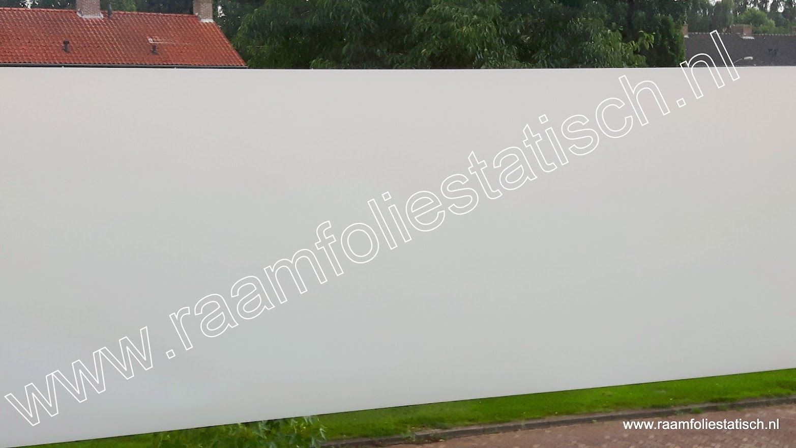 raamfolie voordelig melkglas statisch 90cm x 200cm