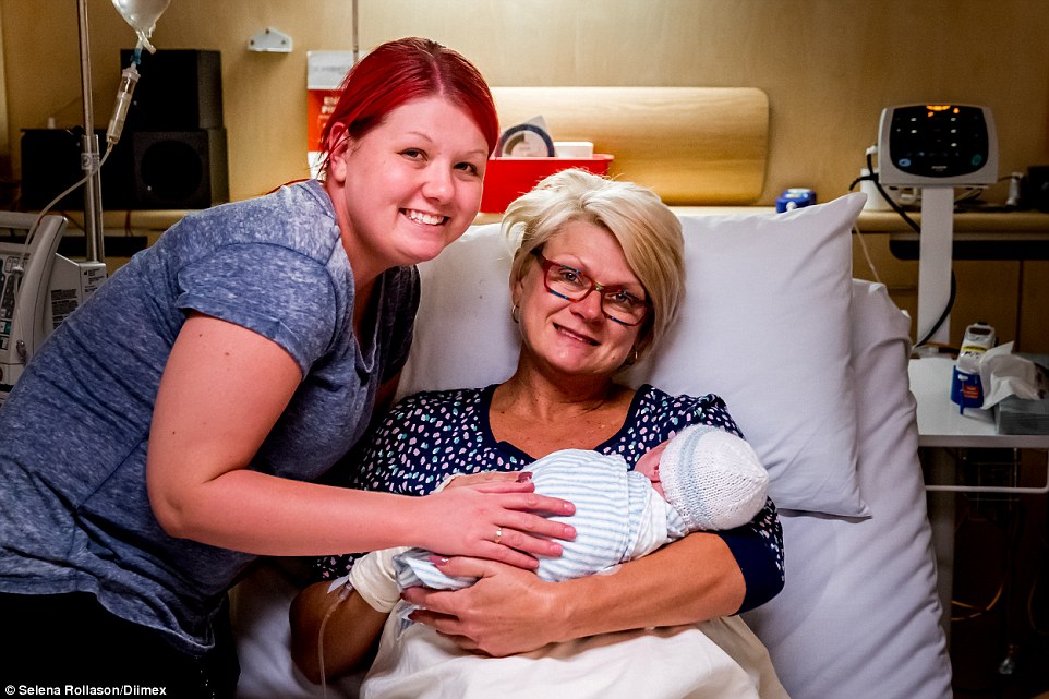 Grandmother Gives Birth To Give Her Daughter A Baby