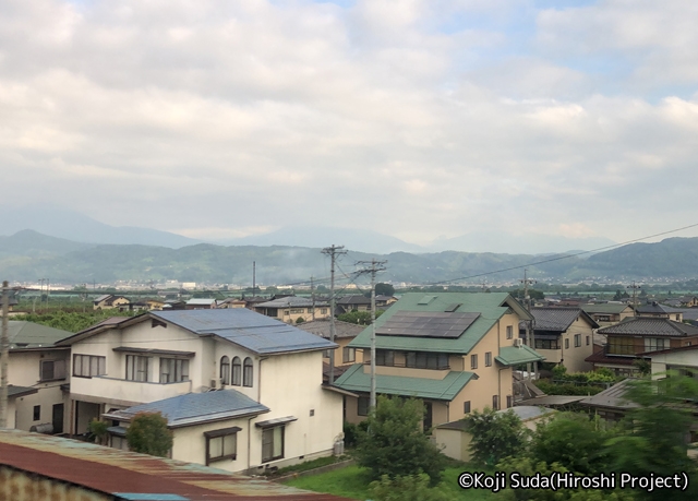 南海バス「サザンクロス」　406　朝の信州の風景_02