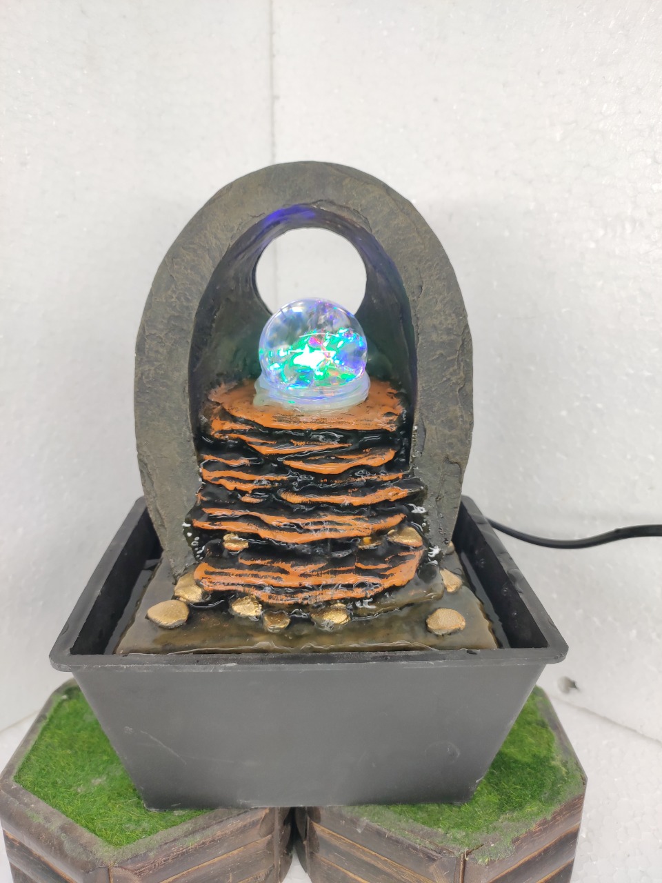 Resin Water Fountain for Home Decor and Gifting