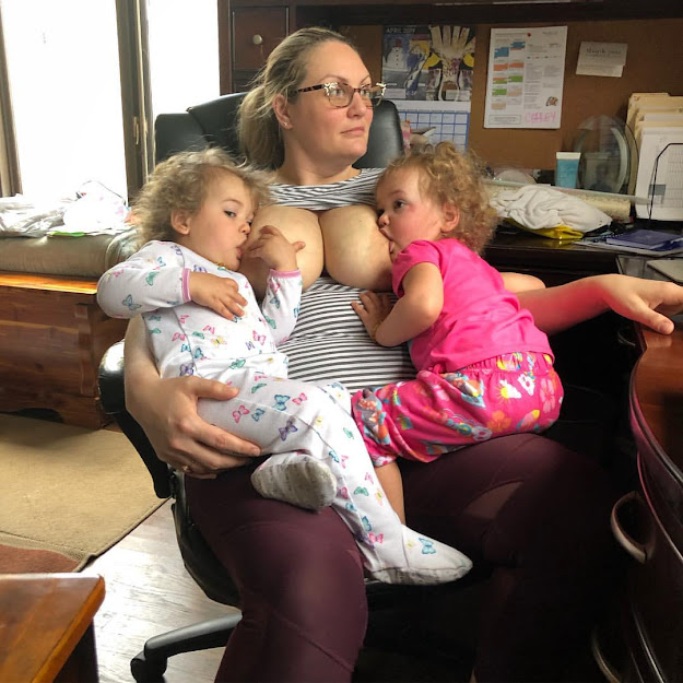 Mom's Tandem Breastfeeding Photos Are Inspiring Thousands