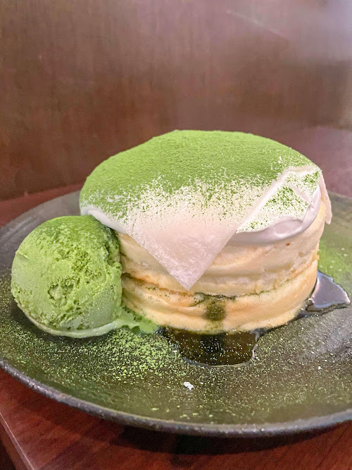 パンケーキの断面