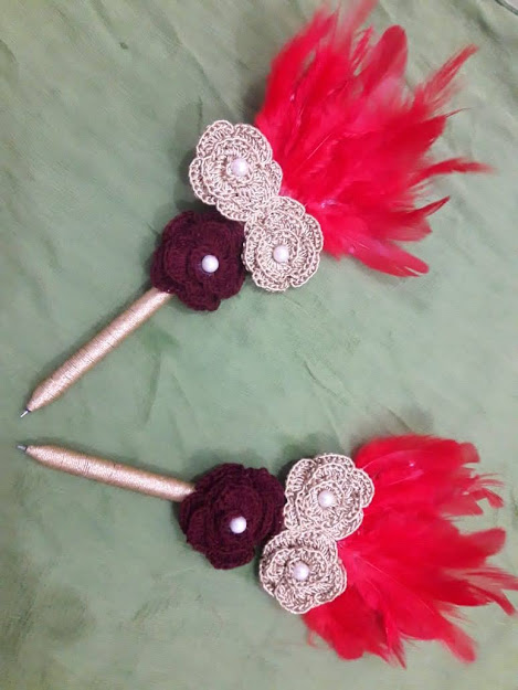 Handmade Customised Pen for Gifting Set of 2