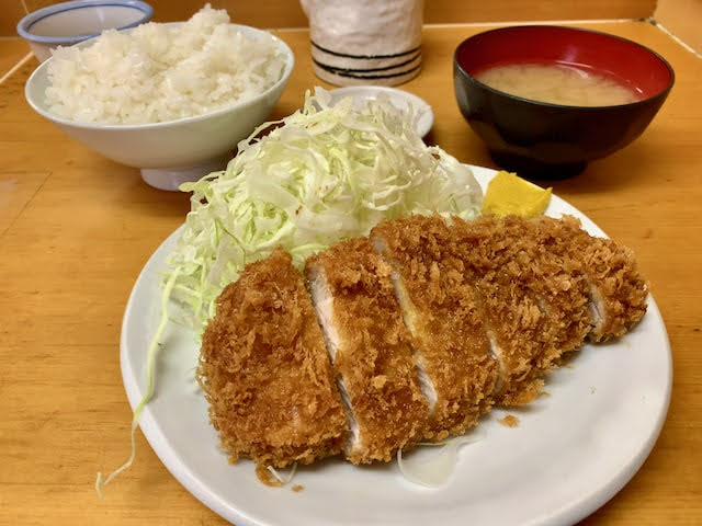 上ロースかつ定食