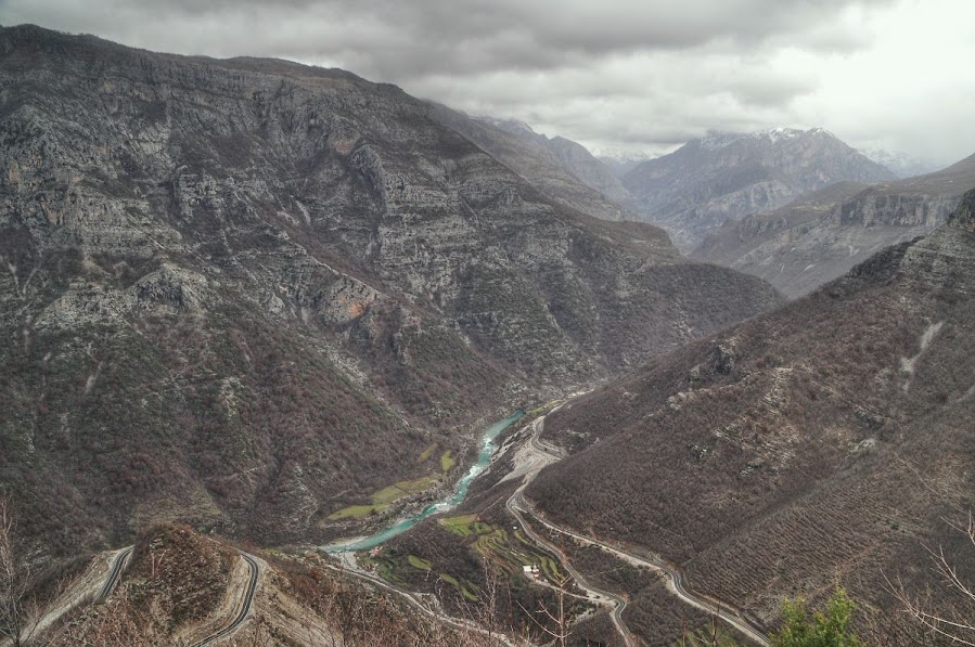 Cemi River inside Tamara Gorge,
Rrapsh-Starja, Shkoder County
Albania
