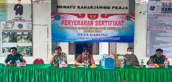 PTSL Desa Garung