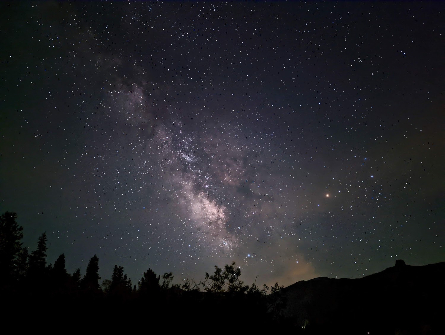 Milky Way Over the Sierras