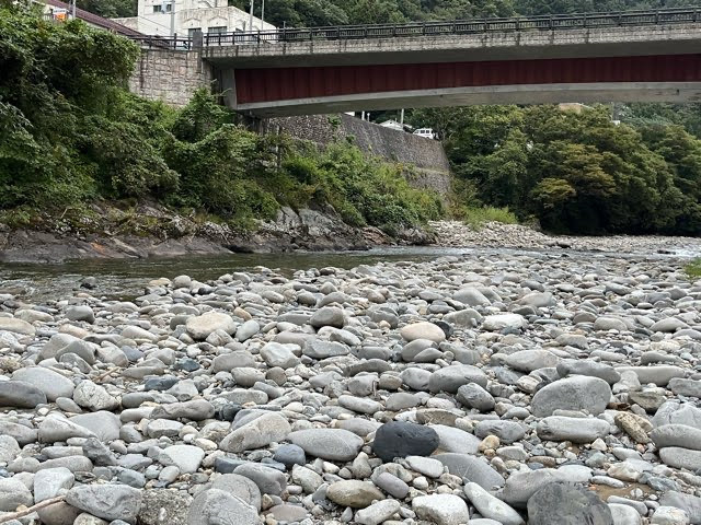 みなかみ町を流れる利根川