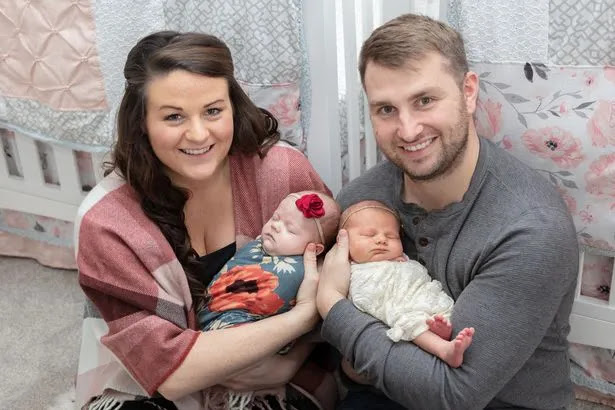 ‘Twin’ Sisters Born To Two Different Mothers – Eight Weeks And 750 Miles Apart