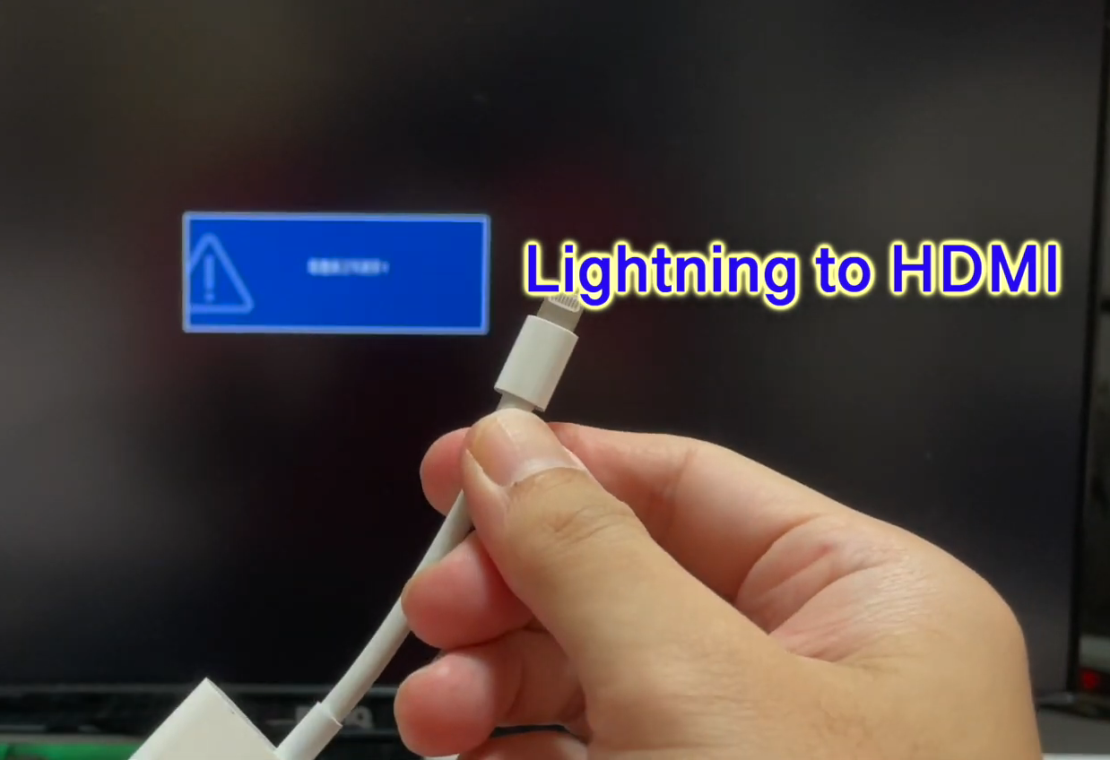 Lightning to HDMI