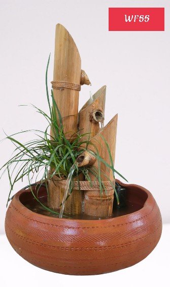 Handcrafted Bamboo Water Fountain for Home and Garden Decor