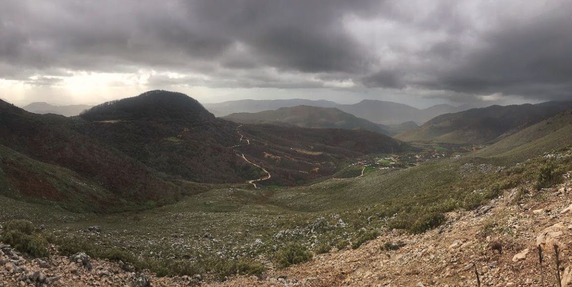 A broad view from Mount Gjere
Gjirokaster County Albania 