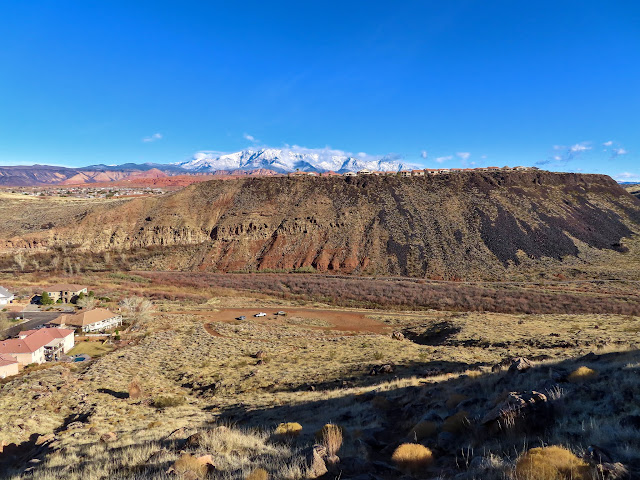 View toward the trailhead