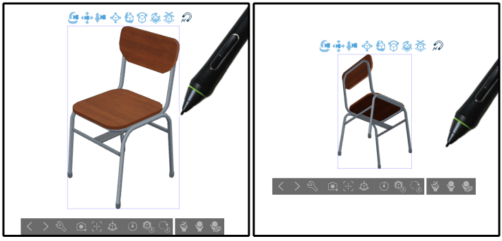 クリスタの3D素材とカメラアングル