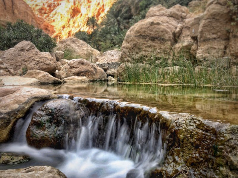 long exposure τρεψούμενο νερό